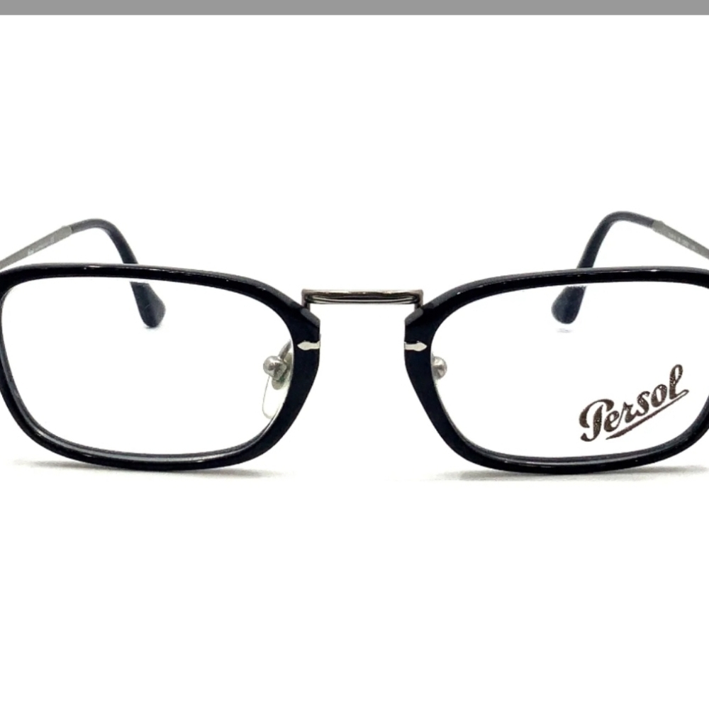 New PERSOL 3044-V BLACK Eyeglasses Handmade ITALY glasses 52-21-140 - Picture 14 of 16